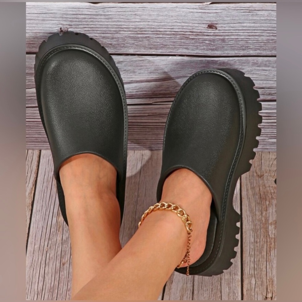 Jeffrey Campbell CLOGGE Clogs Black Size 8M